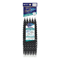 Thumbnail for Beauty Elements Dominican Feather Line Invisible Crochet Hair – Water Curl 18