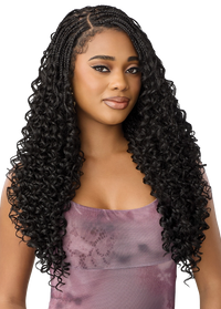 Thumbnail for Outre Airtied 100% Fully Hand-Tied Wig Boho Passion Box Braids 24