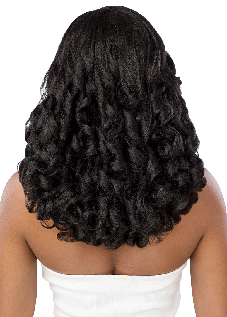 Outre Quick Weave Belle Synthetic Half Wig QSBLL