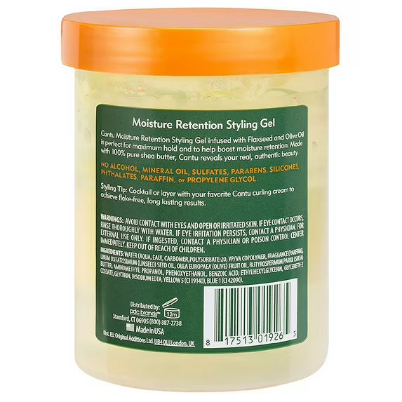 Cantu Shea Butter Moisture Retention Styling Gel 18.5 OZ / 524 g