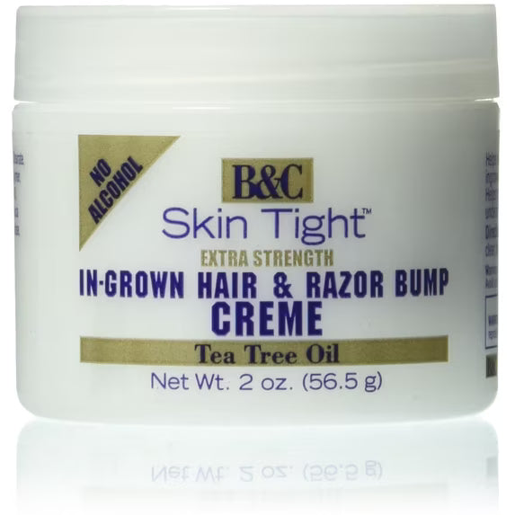 B&C Skin Tight™ Extra Strength In-Grown Hair & Razor Bump Creme (2 oz)