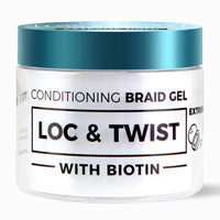 Thumbnail for TruEDGE Conditioning Braid Gel Loc & Twist with Biotin Coconut 10 Oz.
