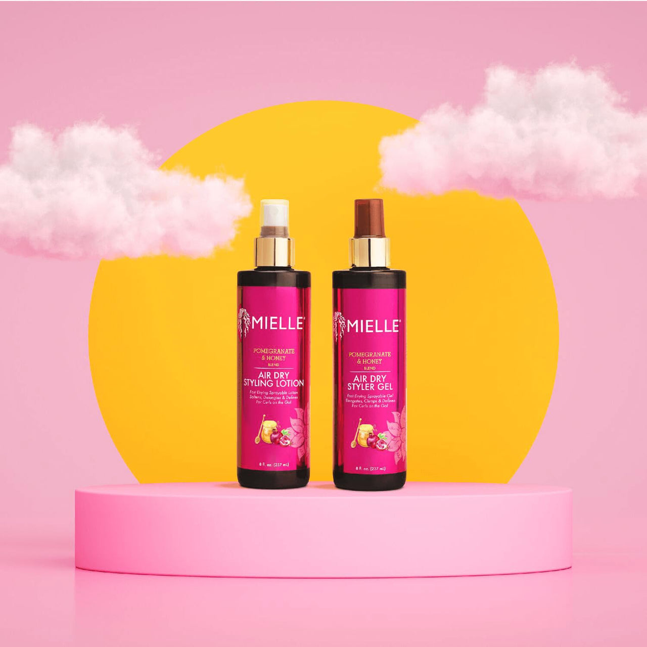 Mielle Pomegranate & Honey Air Dry Styler Gel 8 Fl. Oz. (237 mL)