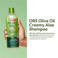 Thumbnail for ORS Olive Oil Deep Cleansing Creamy Aloe Shampoo 12.5 fl. oz. - Elevate Styles