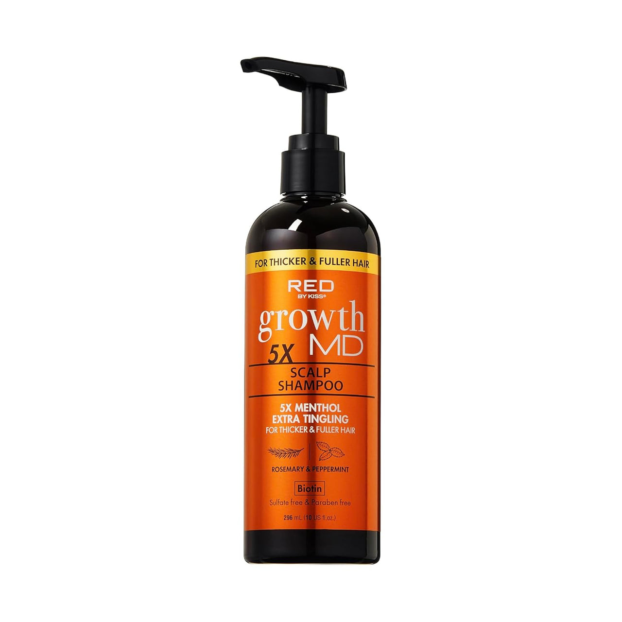 Red by Kiss Growth MD 5X Scalp Shampoo 10 fl. oz. - Elevate Styles