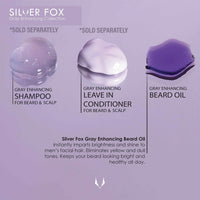 Thumbnail for Silver Fox Gray Enhancing Beard Oil (50 mL / 1.7 oz)