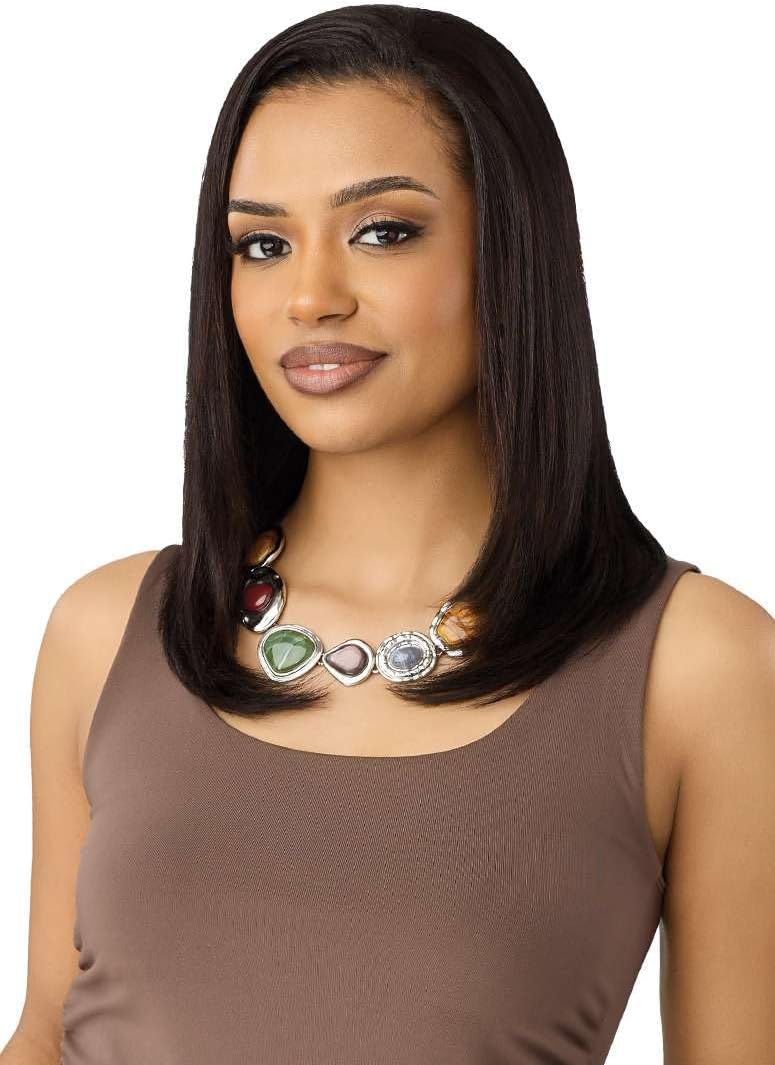 Outre EverRoot 100% Unprocessed Human Hair Half Wig – HH-Yaki Straight 18"*