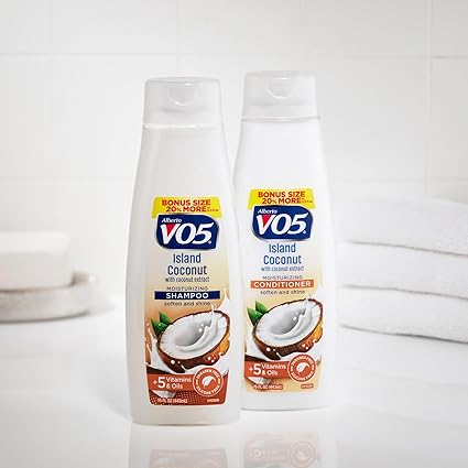 Alberto VO5 Island Coconut Moisturizing Shampoo 15oz - Elevate Styles