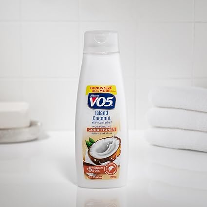 Alberto VO5 Island Coconut Moisturizing Conditioner 15 oz - Elevate Styles