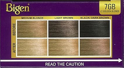 Bigen Easy Color High-Lift Lightener 7GB Light Golden Blonde - Elevate Styles