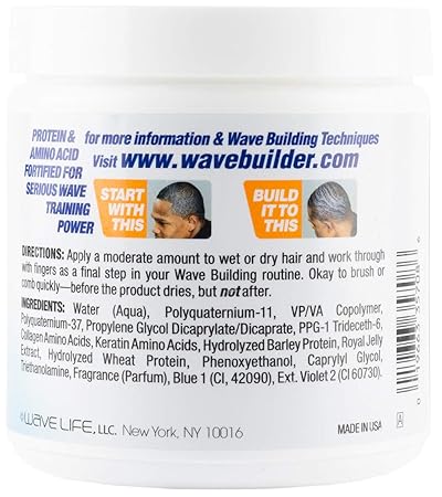 WaveBuilder Spin'n Classic Wave Cream 8 Oz - Elevate Styles