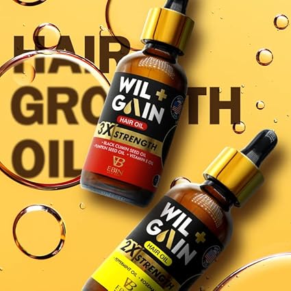 EBIN New York Wil+ Gain Super Gro Hair Oil - Elevate Styles