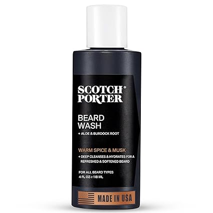 Scotch Porter Beard Wash 4oz - Elevate Styles