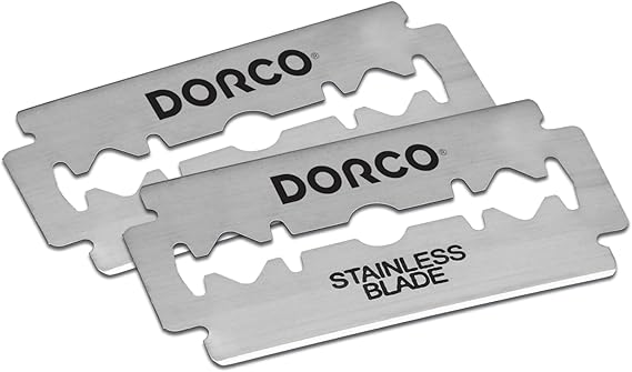 Dorco 10 Stainless Blade HQ Technology 10 Count