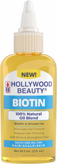 Thumbnail for Hollywood Beauty Biotin 100% Natural Oil Blend 2 Oz - Elevate Styles