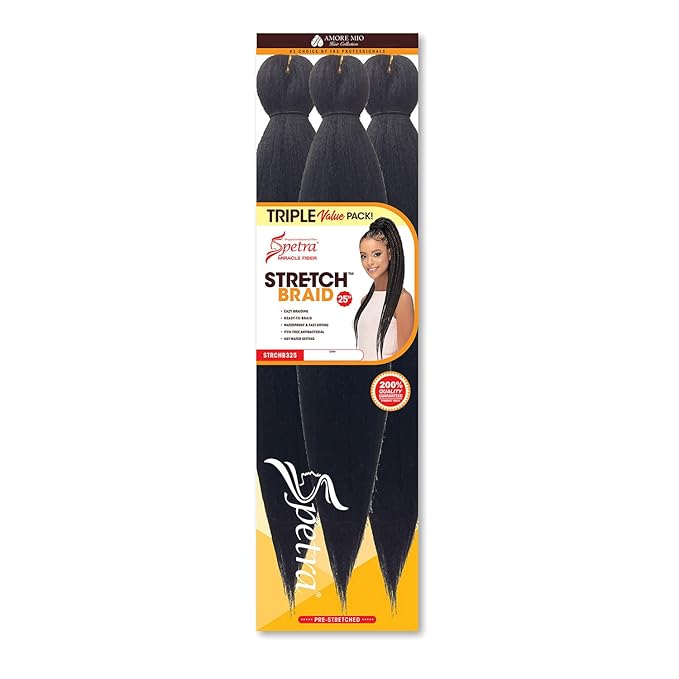 Amore Mio Spectra Stretch Braid 25" Triple Value Pack - Elevate Styles