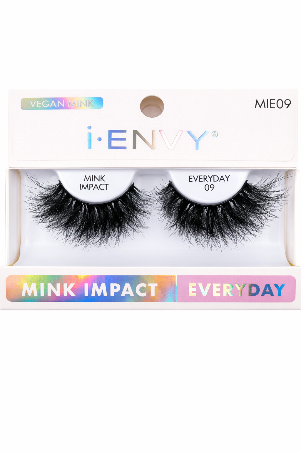 i Envy Mink Impact Everyday 09 Vegan Mink Strip Lashes MIE09 - Elevate Styles