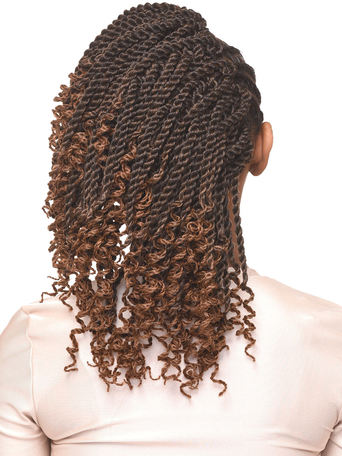 Ghana Kids Senegal Curly Ends Pre-Stretched 10" - Elevate Styles