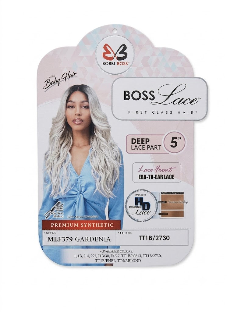 MLF379 GARDENIA Boss Lace Wig by Bobbi Boss