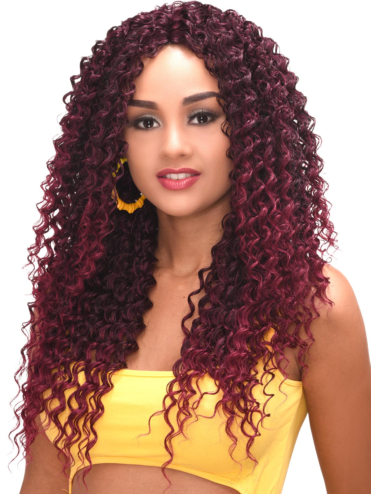 Realistic Coconut Jerry 18" 20" 22" with 4x4 Closure - Elevate Styles