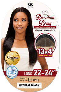 Thumbnail for Zury Sis Brazilian Remy 100% Virgin Human Hair 13x4 HD Lace Glueless Wig L Long 22-24