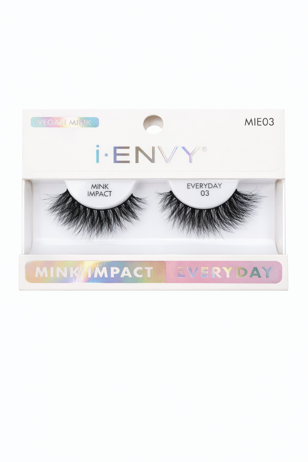 i Envy Mink Impact Everyday 03 Vegan Mink Strip Lashes MIE03 - Elevate Styles