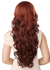 Thumbnail for Outre MH159 TD Ginger Brown Back
