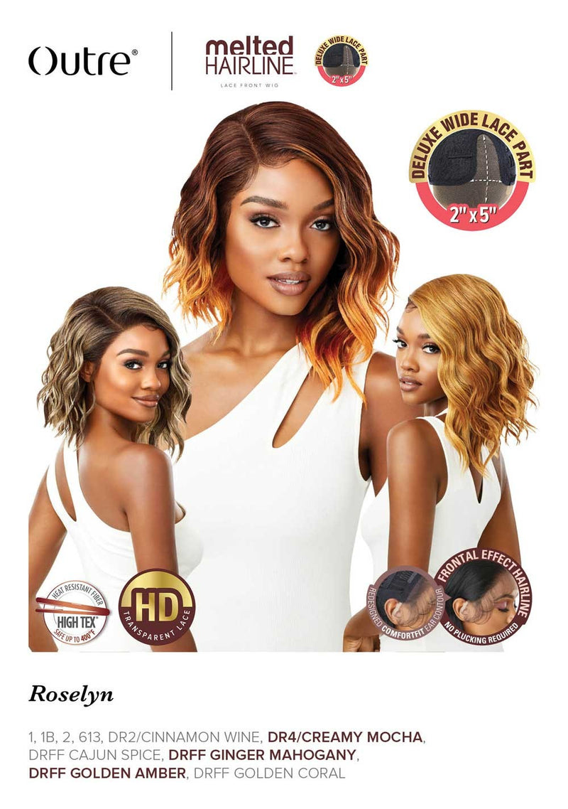 Outre Melted Hairline Collection - HD Swiss Lace Front Wig Roselyn - Elevate Styles