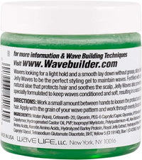 Thumbnail for WaveBuilder Jelly Waves Aloe Soft Hold Pomade 4oz - Elevate Styles