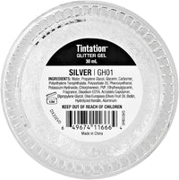 Thumbnail for Kiss Tintation Glitter Gel Silver 1.01 oz. - Elevate Styles