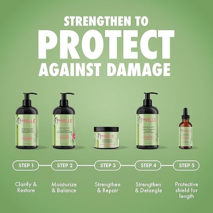 Mielle Rosemary Mint Strengthening Shampoo 12 oz - Elevate Styles
