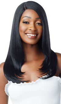 Thumbnail for Outre Synthetic Pre-Plucked HD Transparent Lace Front Wig Every 4 - Elevate Styles