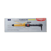 Thumbnail for RED by Kiss Ceramic Tourmaline Curling Iron – 1