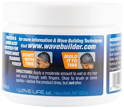 WaveBuilder Ripple Cream Wave Wax5.4Oz - Elevate Styles