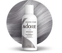 Thumbnail for Adore Shining Semi-Permanent Hair Color 155 Titanium 4 fl. oz. - Elevate Styles