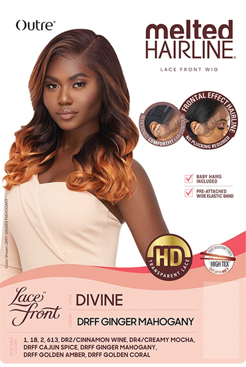 Outre Melted Hairline Collection HD Swiss Lace Front Wig Divine - Elevate Styles