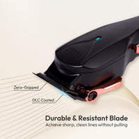 Thumbnail for Red Pro Cordless Clipper DLC Blade USB C Charging PCL02 - Elevate Styles