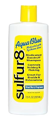 Sulfur8 AquaBlue Medicated Dandruff Shampoo 7.5Oz - Elevate Styles