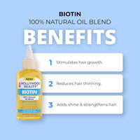 Thumbnail for Hollywood Beauty Biotin 100% Natural Oil Blend 2 Oz - Elevate Styles