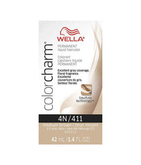 Thumbnail for Wella Color Charm Permanent Liquid Hair Color 4N/411 Medium Brown – 1.4 fl oz