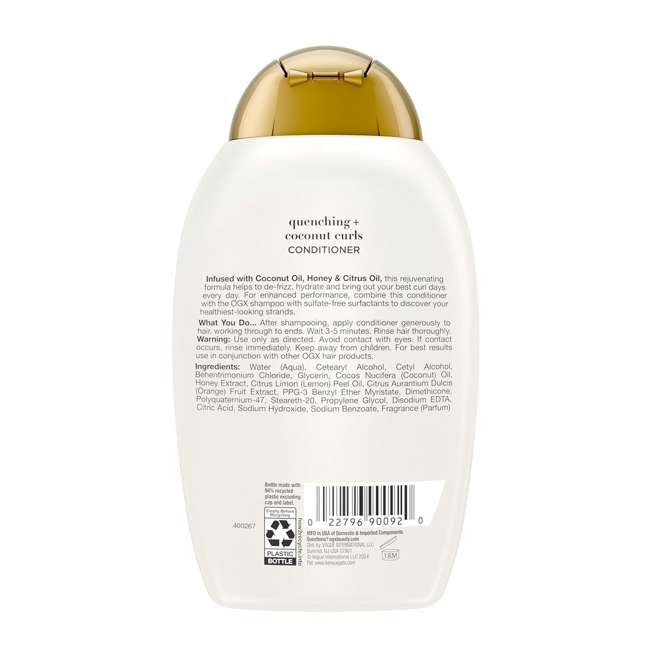 OGX Coconut Curls Conditioner 13oz - Elevate Styles