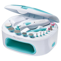 Thumbnail for KISS Electric Nail Drill & Dryer Kit – 12 Attachments, Rechargeable 2464N - Elevate Styles