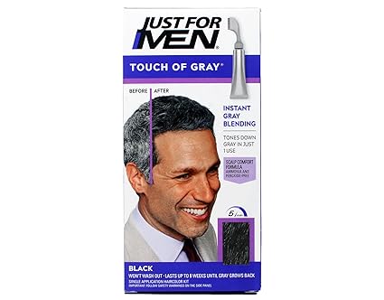 Just For Men Touch of Gray Black - Elevate Styles