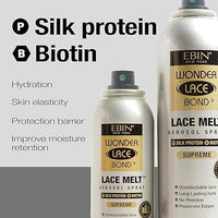Thumbnail for EBIN New York Wonder Lace Bond Lace Melt Spray 4.06 fl. oz. - Elevate Styles