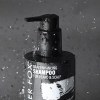 Thumbnail for Silver Fox Gray Enhancing Shampoo for Beard & Scalp (280 mL / 9.5 oz)