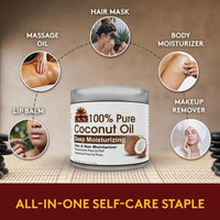 Thumbnail for OKAY 100% Pure Coconut Oil – Deep Moisturizing (177 mL / 6 oz)