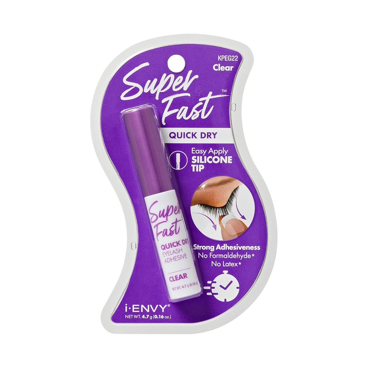 i Envy Super Fast Quick Dry Eyelash Adhesive Clear KPEG22 - Elevate Styles