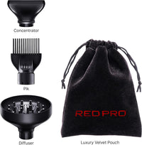 Thumbnail for Red Pro Soni-Clone Professional High-Speed Hair Dryer #HD09 - Elevate Styles