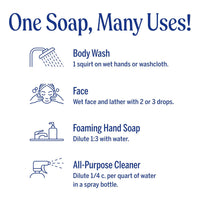Thumbnail for Dr. Bronner's 18-in-1 Pure-Castile Magic Soap Peppermint 32 Fl Oz / 946mL