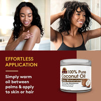 Thumbnail for OKAY 100% Pure Coconut Oil – Deep Moisturizing (177 mL / 6 oz)